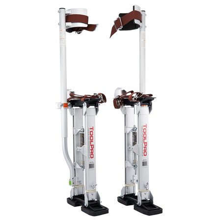 Toolpro Stilts, 18 in. to 30 in., adjustable, aluminum TP71830